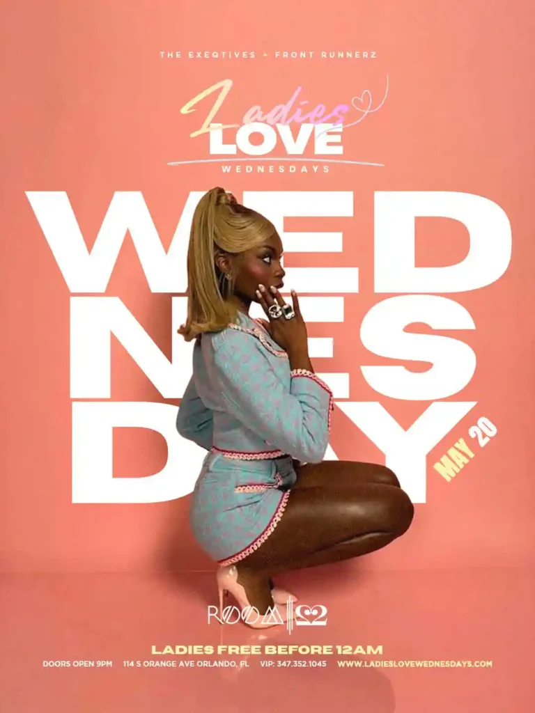 Ladies Love Wednesdays, May 20th